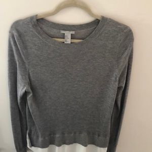 H&M Sweaters - Light weight gray sweater from H&M H&M Sweaters - Light weight gray sweater from H&M